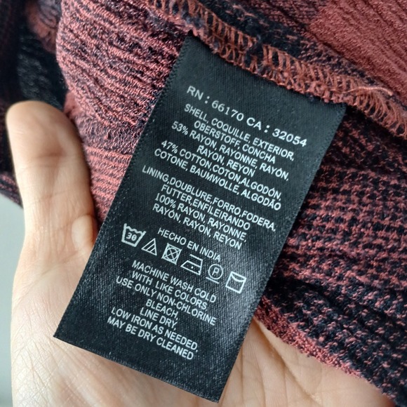 Anthropologie Ett Twa Size 10 Wide Leg Jumpsuit Buffalo Plaid Checkered Bow - Picture 13 of 14